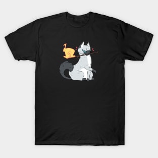 Cat, the keeper of the fire T-Shirt
